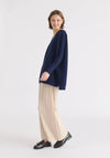 Paisie V-Neck Ribbed Jumper Paisie