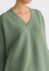 Paisie V-Neck Ribbed Jumper Paisie