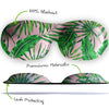 Palm Contoured 3D Blackout Sleep Mask SMUG