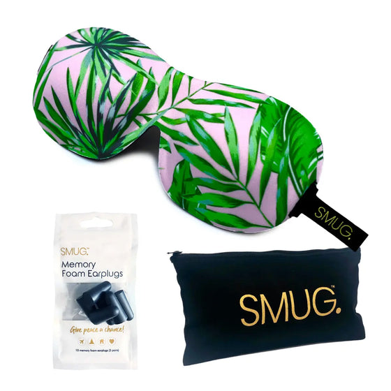 Palm Contoured 3D Blackout Sleep Mask SMUG