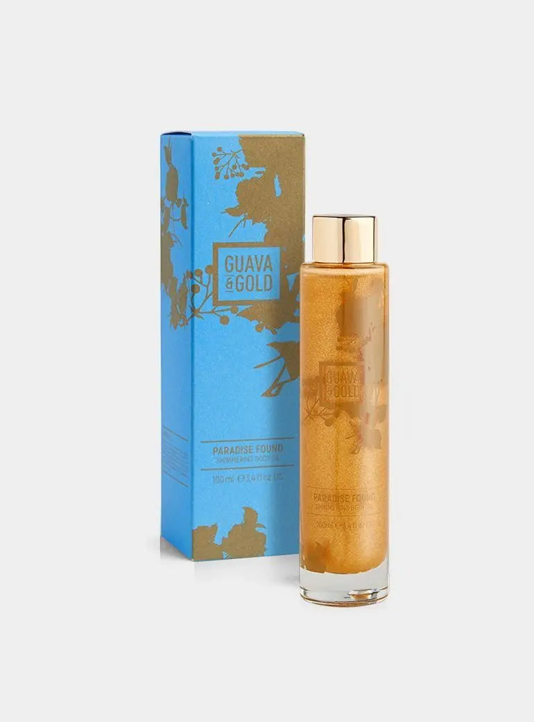 Paradise Found Shimmering Body Oil Guava & Gold