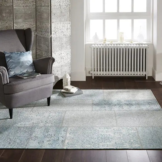 Patchwork Chenille Rug Dunelm