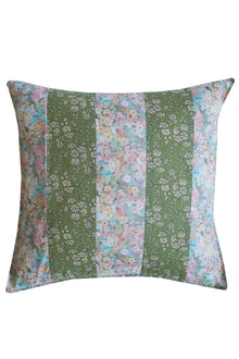  Patchwork Cushion Made With Liberty Fabric HOLLYHOCKS & CAPEL Coco & Wolf