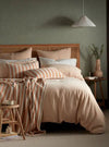 Peach 100% Linen Bed Linen