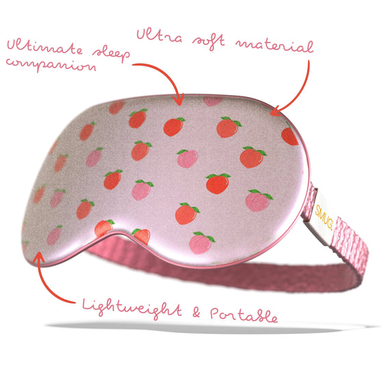 Peachy Satin Sleep Mask SMUG