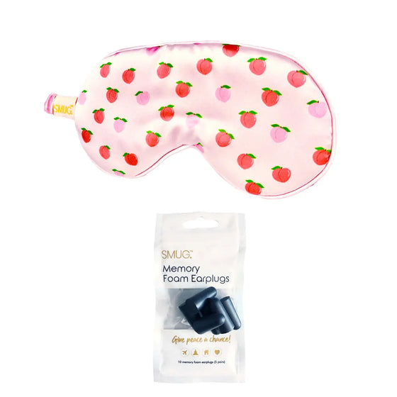 Peachy Satin Sleep Mask SMUG