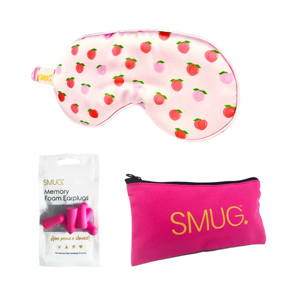 Peachy Satin Sleep Mask SMUG