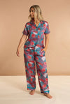 Peacock Women's Satin Pyjamas inara