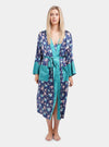 Pegasus Silk Long Robe Jessica Russell Flint