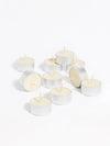 Peony & Blush Suede Tealights - Set of 10 Helm London