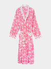 Peony Paisley Women's Cotton Robe inara