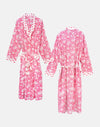 Peony Paisley Women's Cotton Robe inara