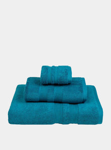  Petroleum Blue Elegance Cotton Towel Torres Novas