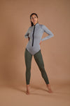 Women's Vitality Bodysuit - Grey