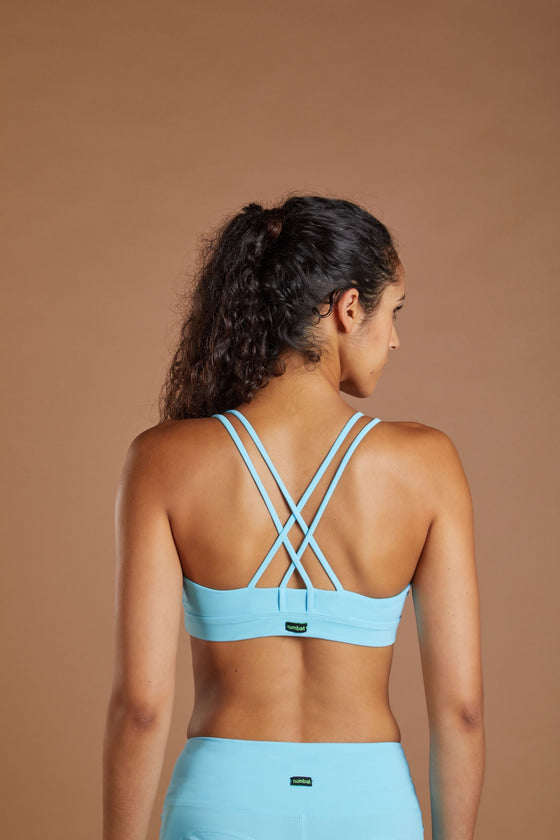 Sky Blue Women's Core Sports Bra