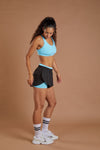 Women's Track Shorts - Black