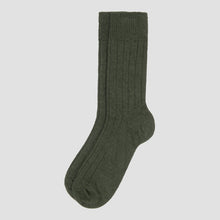  Fern Green Alpaca Socks