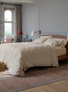  Pearl Linen Duvet Cover