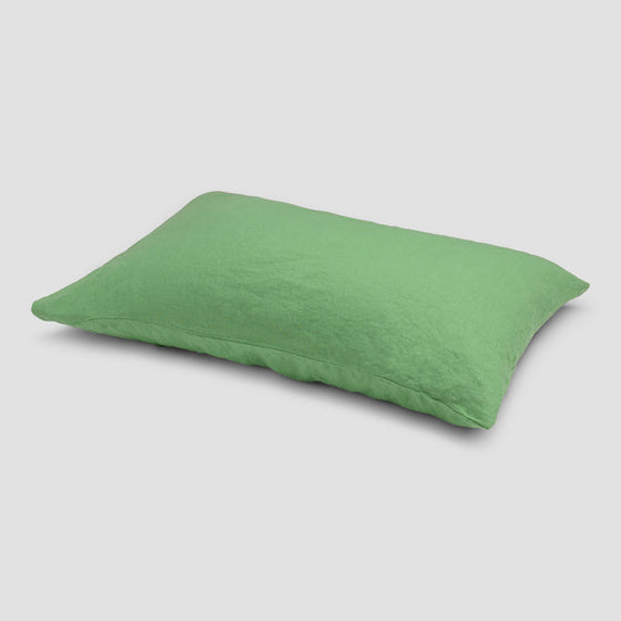 Ocean Green Linen Pillowcases (Pair)