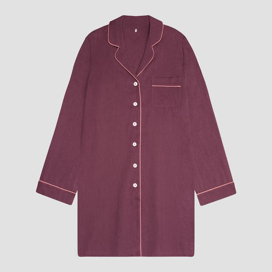 Fresh Fig Linen Nightshirt Piglet