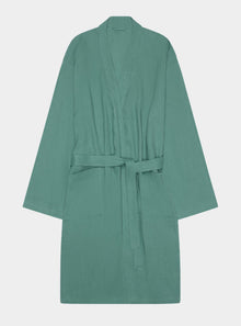  Tranquil Green Linen & Tencel Robe
