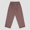 Port & Woodrose Striped Tencel Linen Blend Men's Pyjama Trouser Piglet