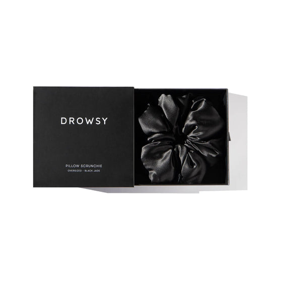 Pillow Scrunchie - Black Jade Drowsy Sleep Co