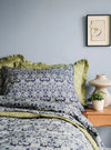 LODDEN & CAPEL PISTACHIO Liberty Reversible Heirloom Quilt