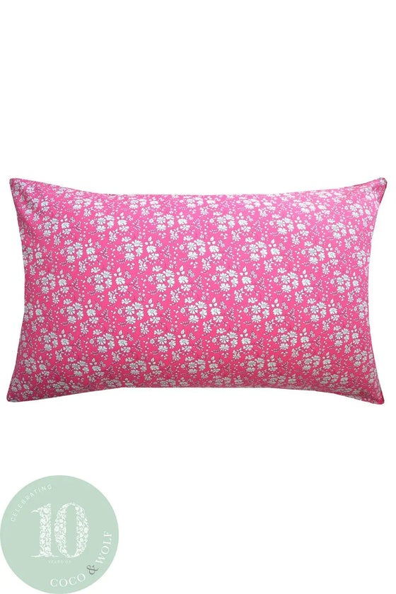 Pillowcase Made With Liberty Fabric CAPEL FUCHSIA Coco & Wolf