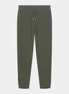 Pine Green Khaki Mens Organic Cotton Relaxed-Fit Joggers hewn.