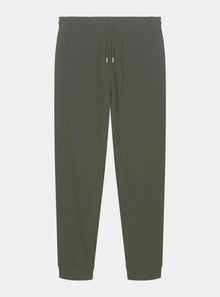  Pine Green Khaki Mens Organic Cotton Relaxed-Fit Joggers hewn.