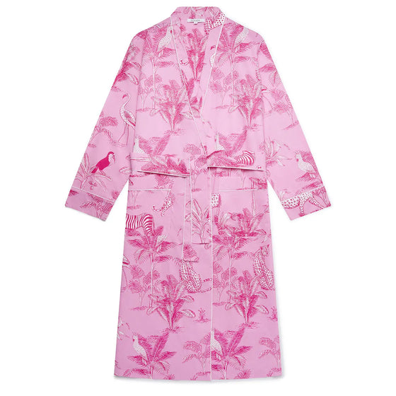 Pink Jungle Organic Cotton Robe Myza