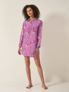  Pink Jungle Women's Organic Cotton Nightshirt Myza