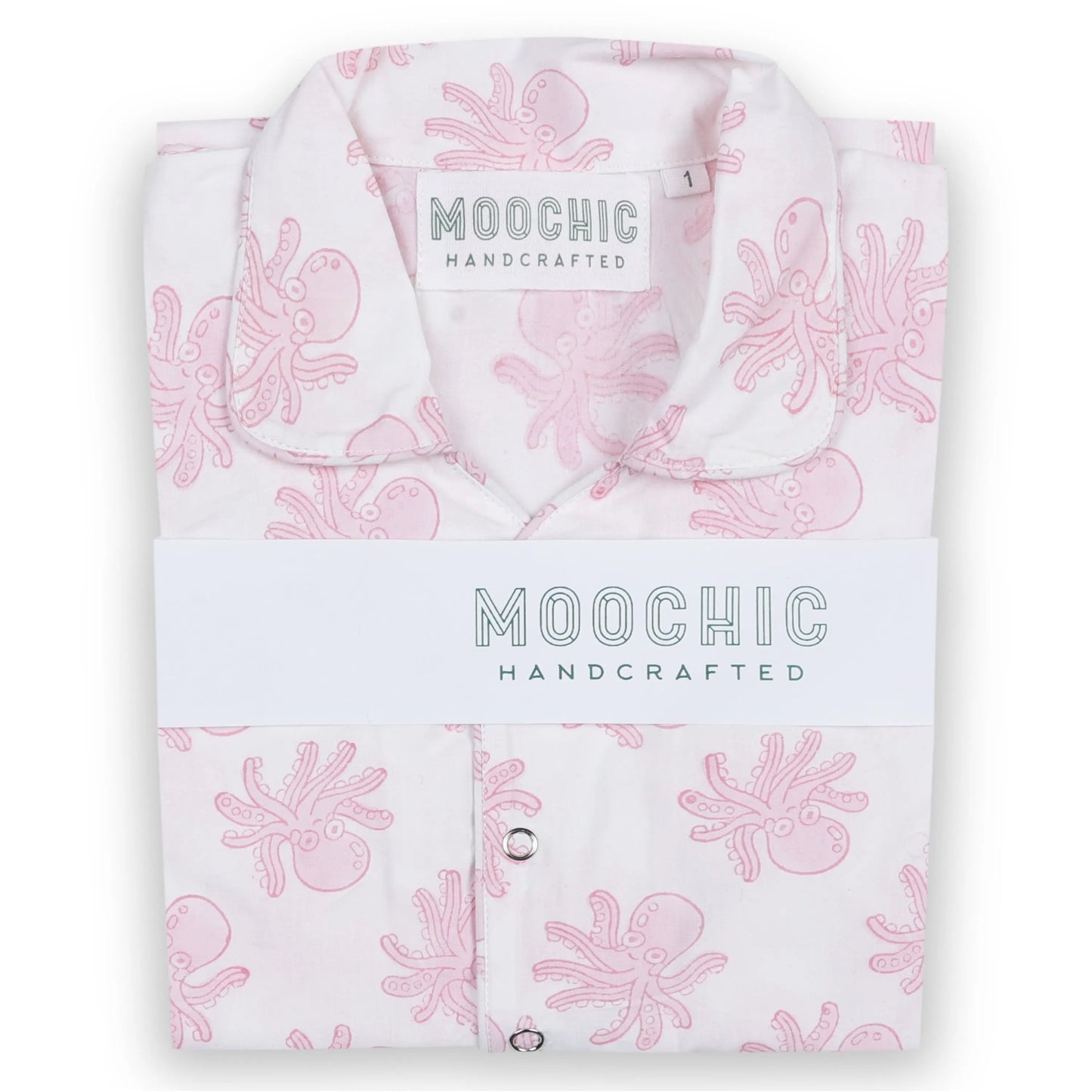 Pink Octopus Onesie Moochic