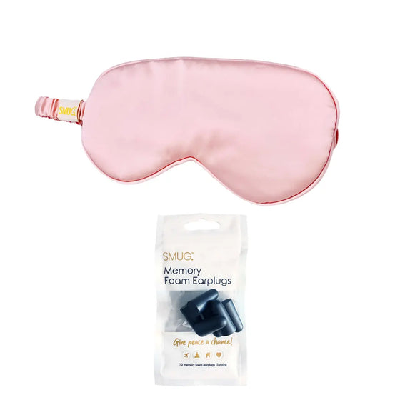 Pink Satin Sleep Mask SMUG