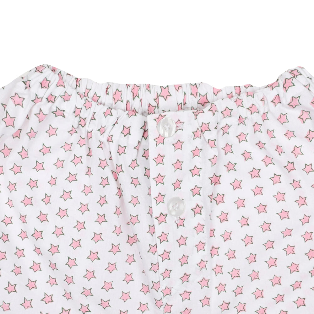 Pink Star Children's Pyjama Trouser Set Moochic