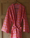 Pink & Orange Snake Kimono Lulu and Nat