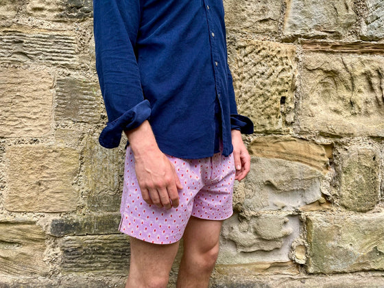 Pink 'Boxer' Shorts Madder & More