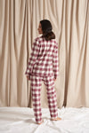 Plaid Pyjama Set in Stone Pretty You London