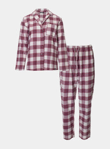  Plaid Pyjama Set in Stone Pretty You London