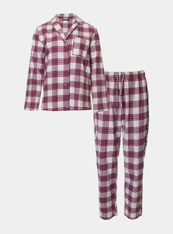 Plaid Pyjama Set in Stone Pretty You London