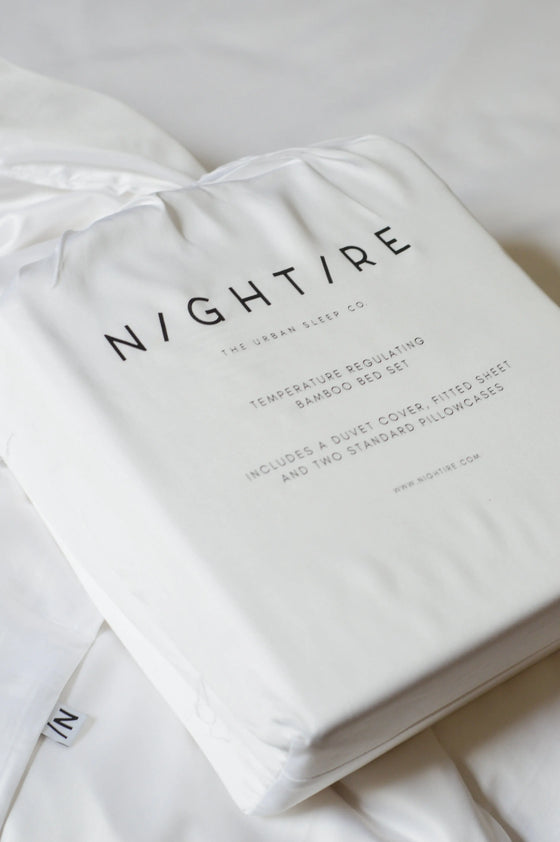 Plain Vanilla Bedding Set Nightire