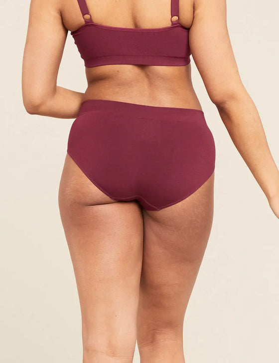 Plum Midi Briefs Boody