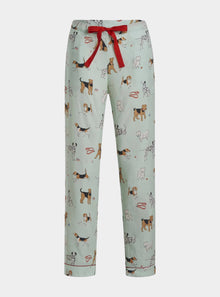  Poppy Dog Print Pyjama Trousers