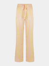 Poppy Lemonade Stripe Silk Trouser Sleepy Wilson