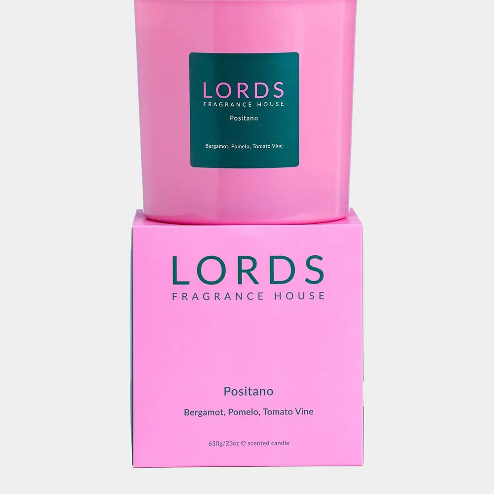 Positano 3 Wick Candle Lords Fragrance House