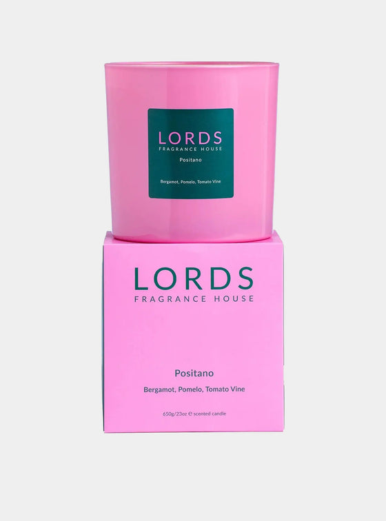 Positano 3 Wick Candle Lords Fragrance House