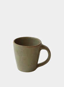  Pottery West Olive Espresso Cup Piglet