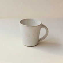  Pottery West Speckled White Espresso Cup Piglet