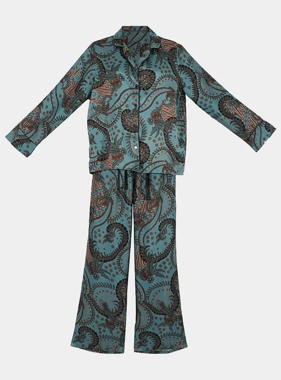 Powder Blue Pyjama Set Wear the World